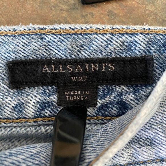 All Saints Denim Shorts - Picture 2 of 3
